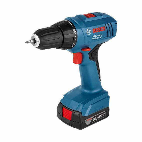 Аккумуляторная дрель-шуруповёрт Bosch GSR 1440-LI (0.601.9A8.407)
